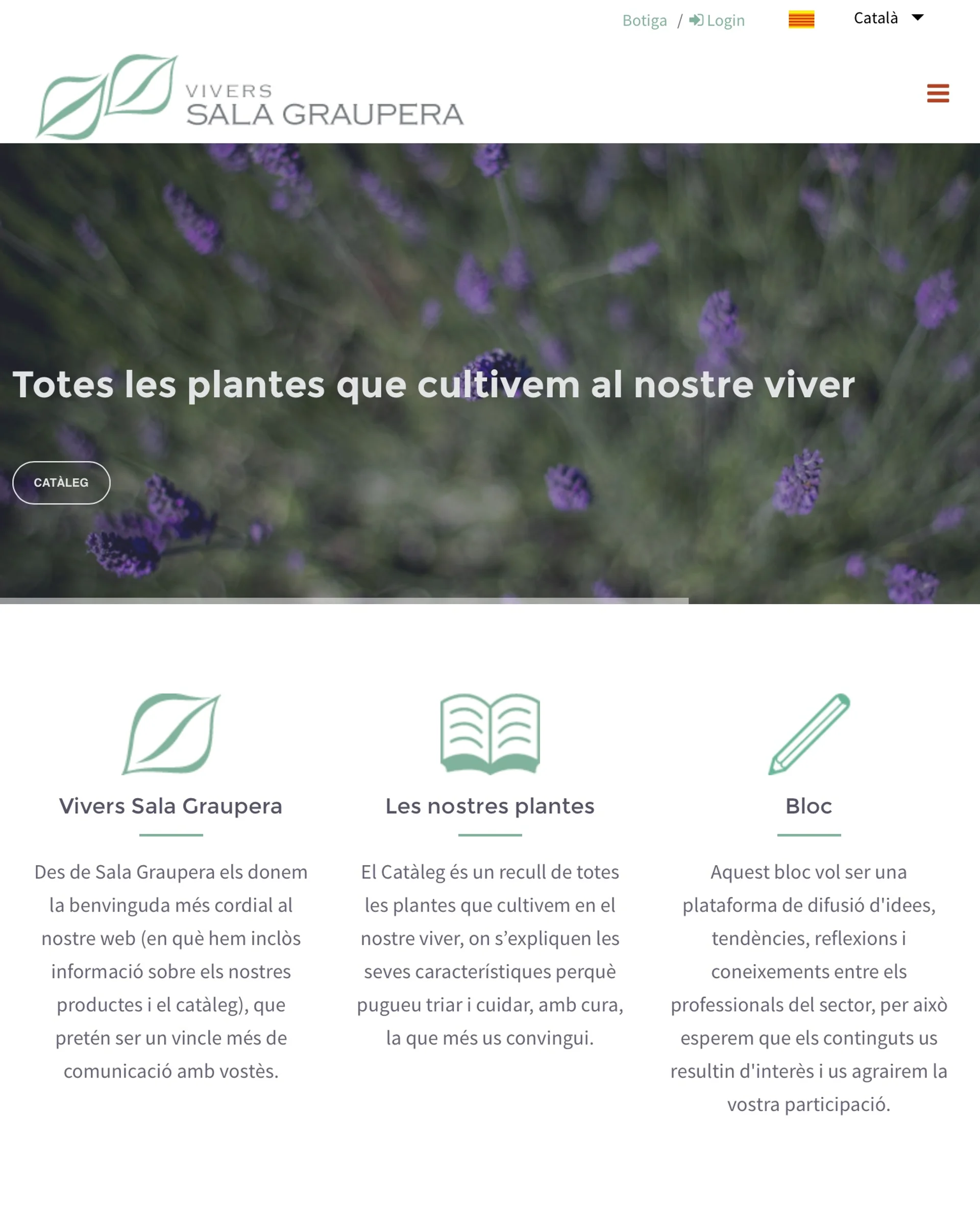 Sala Graupera launches new website